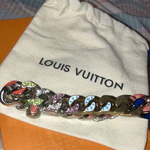 Louis Vuitton patches multicolor bracelet